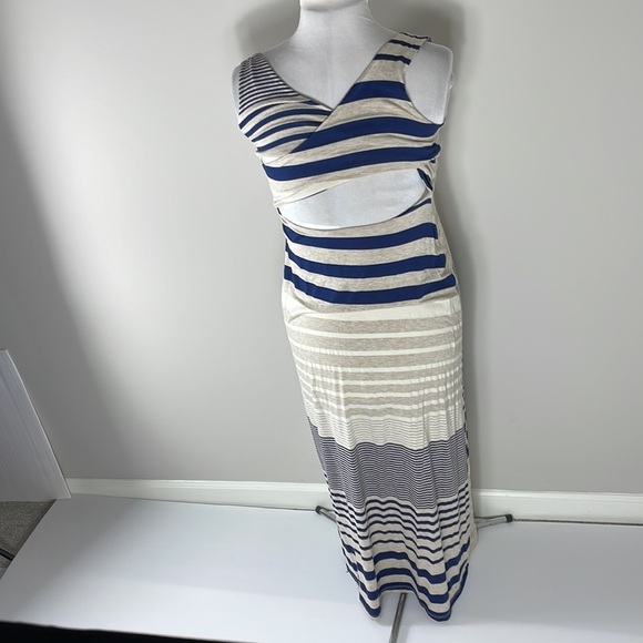 Gilli stretch maxi dress with keyhole cutout, - Picture 6 of 8